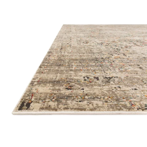Alexander Home Genova Distressed Medallion Persian Area Rug - Grey/Multi 2&6x22 x 12&