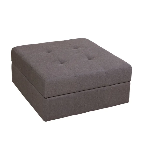 Christopher Knight Home 230103 Eureka Grey Fabric Storage Ottoman