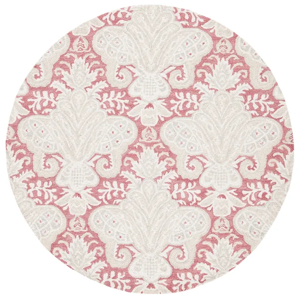 Safavieh Micro-Loop Rug Collection MLP539B - Beige - 5& x 5& Round