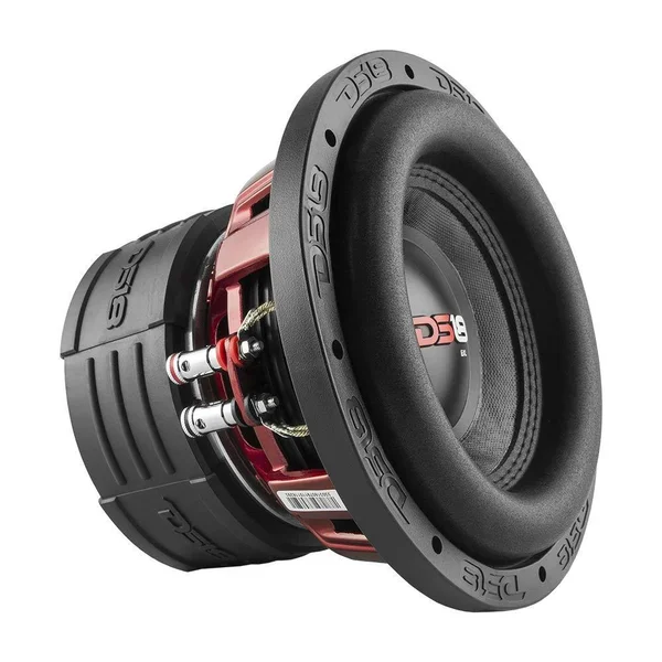 8 inch Subwoofer 1200 Watts Dual 4 Ohm DVC DS18 Exl-x8.4d - Black