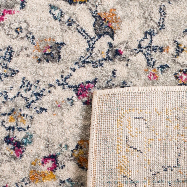 Safavieh Evoke Rug Collection EVK288A - Ivory, Grey - 8& x 10&
