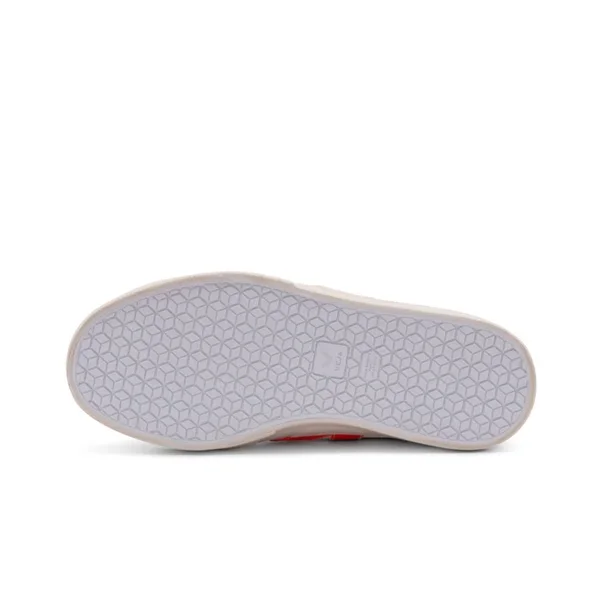 Womens Veja Campo Trainers White/Orange-Fluo/Cobalt - Urban Excess