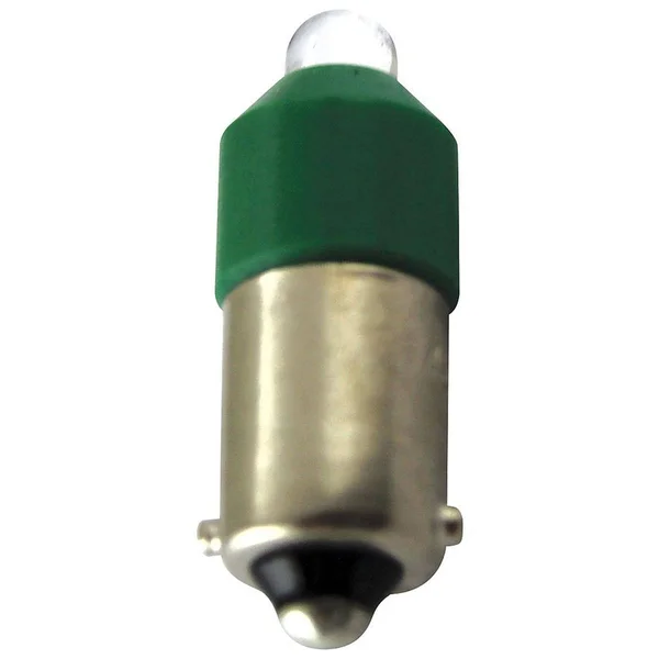 Eaton Miniature LED Bulb - T3-1/4, Miniature Bayonet (BA9s), Lumens 6, Watts 0.72W E22LED120GN