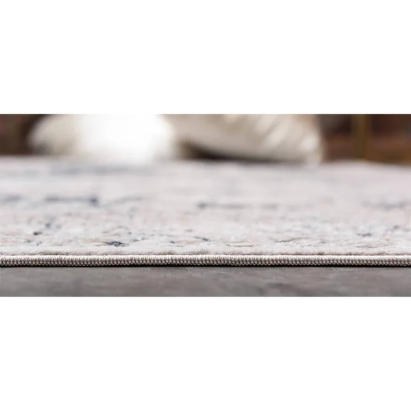 Unique Loom Hoover Chateau Area Rug - 5& x 8& Dark Blue