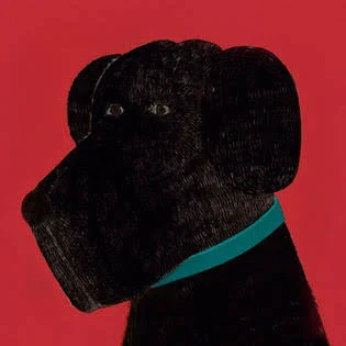 Oopsy Daisy - Barnaby - Black Canvas Wall Art 14x14, Max Grover
