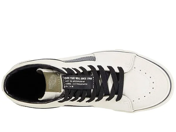 Vans Sk8-Hi 66 Supply 10.5, Antique White/Black