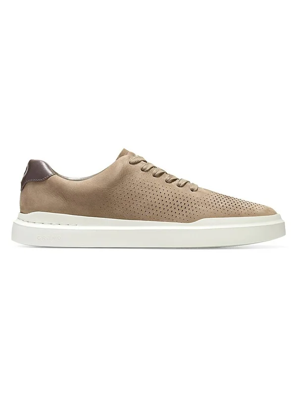 Cole Haan Men's GrandPrø Nubuck Sneakers - Walnut Nub - Size 9