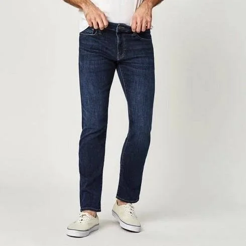 Mavi Men's Zach Straight Leg in Deep Portland - Men's Jeans