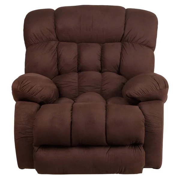 Flash Furniture Contemporary Softsuede Fudge Microfiber Rocker Recliner