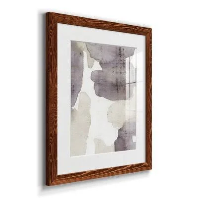 Tessera Wash IPremium Framed Print - Ready to Hang Ivy Bronx Format: Maple Framed Paper - Matte Color: White, Size: 20x22 H x 17x