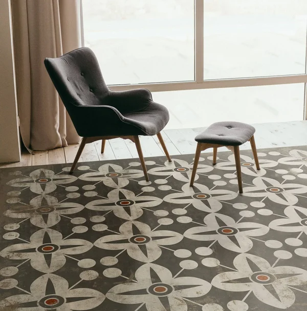 Spicher and Company oz Vinyl Square Ships Free 60x22x60x22