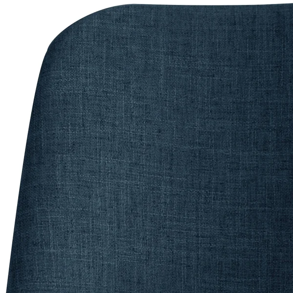 Geller Modern Dining Chair Dark Navy Linen - Project 62