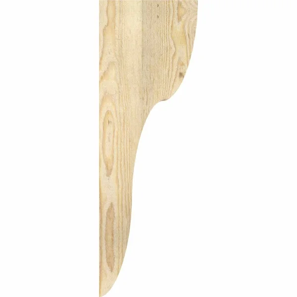 4x22W x 8x22D x 8x22H Carmel Rough Sawn Corbel - Douglas Fir