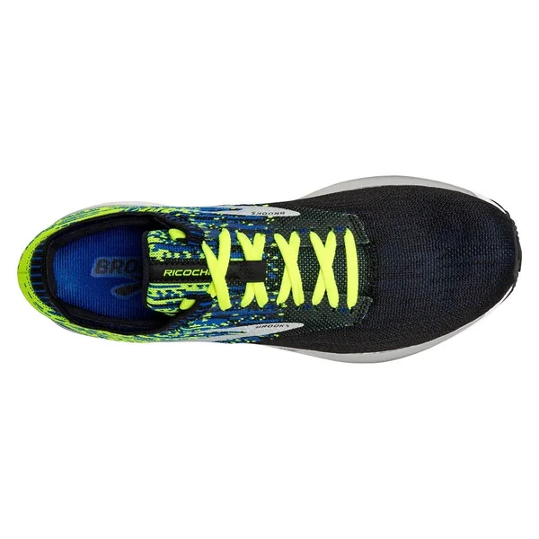 Brooks Mens Ricochet Black/Nightlife/Blue
