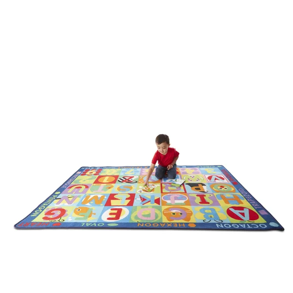 Melissa & Doug Jumbo ABC 123 Rug Oversize Item