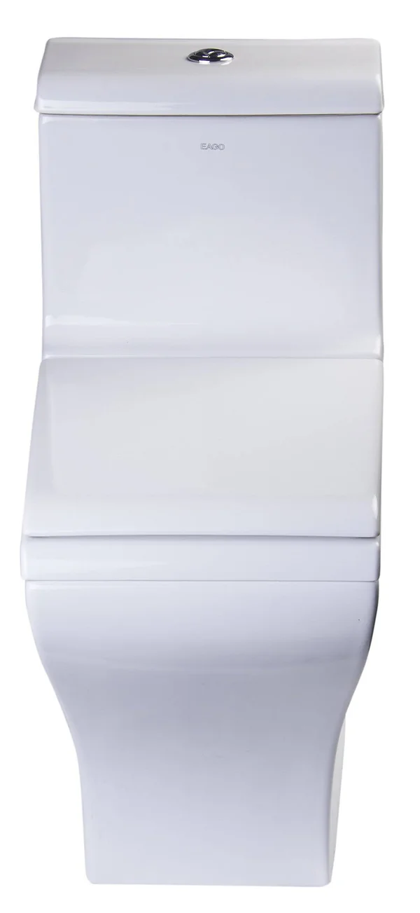 Eago TB356 Dual Flush One Piece Eco-Friendly High Efficiency Low Flush Ceramic Toilet