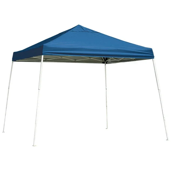 ShelterLogic 12 ft. x 12 ft. Sport Pop Up Canopy, Slant Leg, White