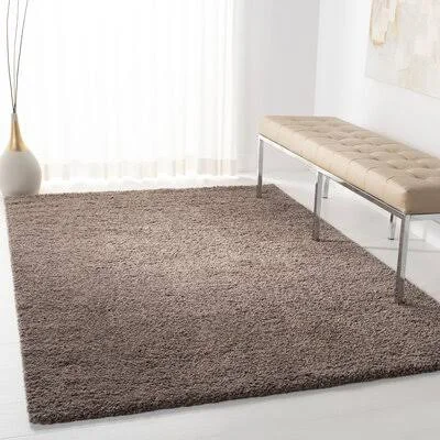 Ivy Bronx Bartz Taupe Area Rug