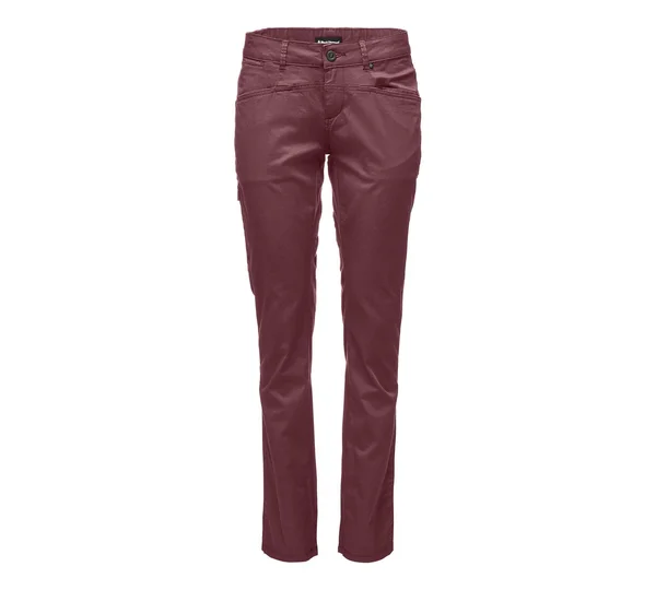 Black Diamond Radha Pants RED - Women Full-length Trousers (Size 4 - Color Wild Rose)