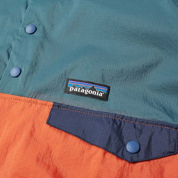 Patagonia Houdini Snap-T Pullover - Men's Sunset Orange, XL