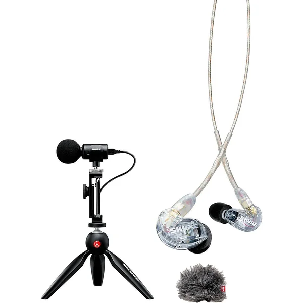 Shure MV88+SE215-CL Portable Videography Kit