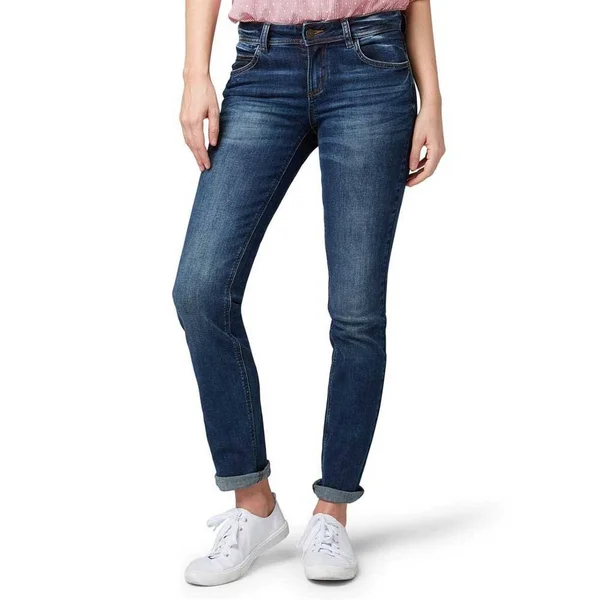 Tom Tailor Jeans Straight Fit Jeans - Blue - Straight Jeans