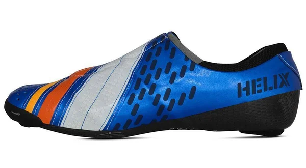 Helix Metallic Blue/White 40.5 - 7, Narrow Fit