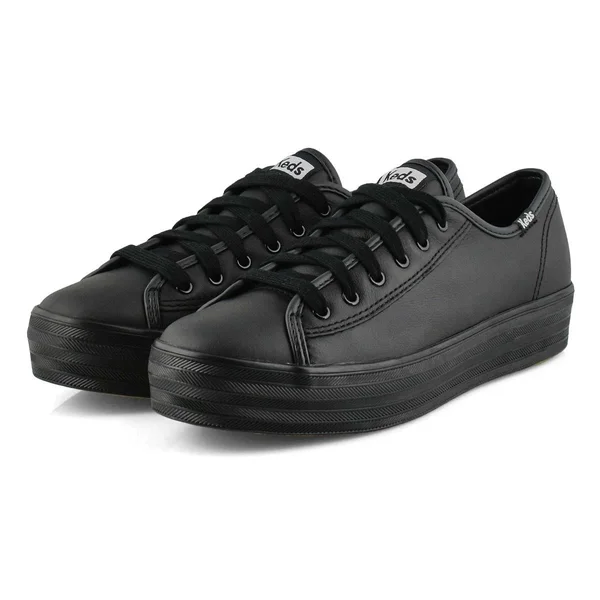 Keds Triple Kick Leather 9 Women's Black