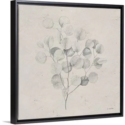 Soft Summer sketches II Sq by James Wiens - Drawing Print on Canvas Gracie Oaks Format: Black Floater Framed, Size: 14x22 H x 14