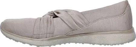 Skechers Microburst Womens Sneakers Slip-On, Size 7 Medium, Beige