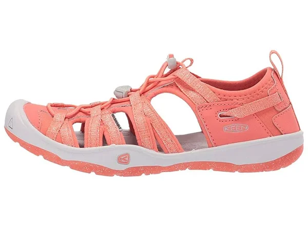 Keen Youth Moxie Sandal - 2 - Coral - Vapor