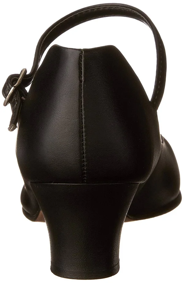 Capezio Jr. Footlight Character Shoe - Black