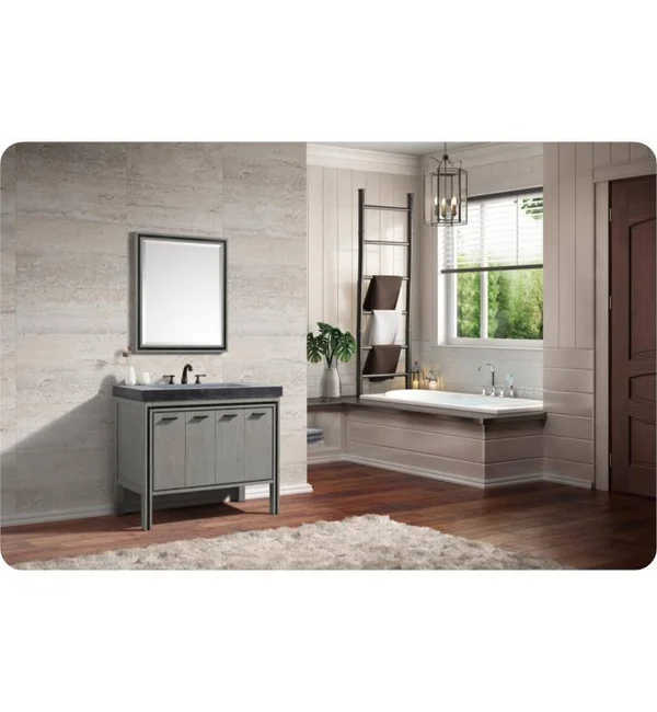 Avanity Dark Gray Granite 43x22 Stone Integrated Sink Top