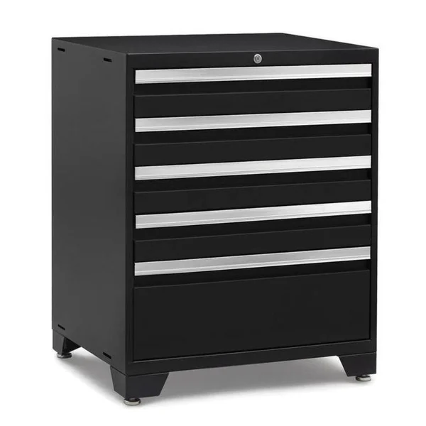 NewAge Products Pro 3.0 Series Black 28x22 5-Drawer Tool Cabinet