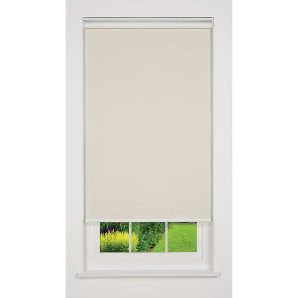 Linen Avenue Cordless Blackout Roller Shade - Beige 66 W x 78 H