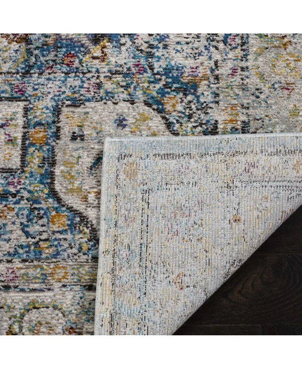 Safavieh Aria ARA106E 5&1x22 x 7&6x22 Creme, Red Area Rug