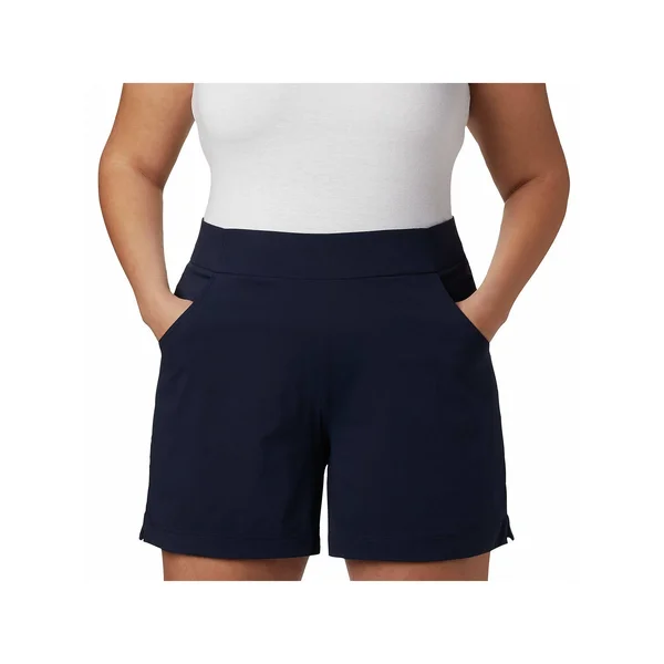 Columbia Women's Anytime Casual Shorts - 1X, Dark Nocturnal