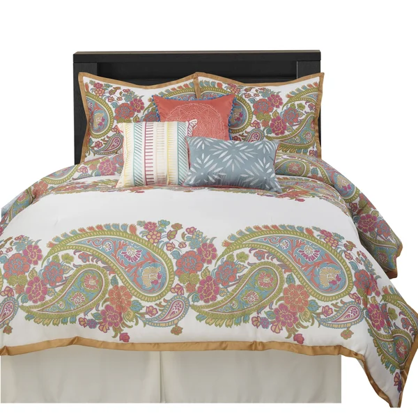Nanshing Saunders 7 Piece Comforter Set - Queen