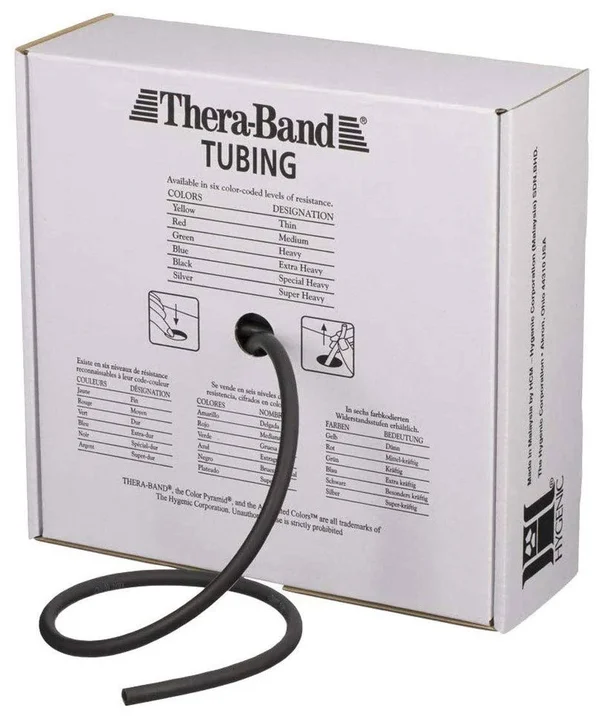 Theraband Resistance Tubes, Professional Latex Elastic Tubing