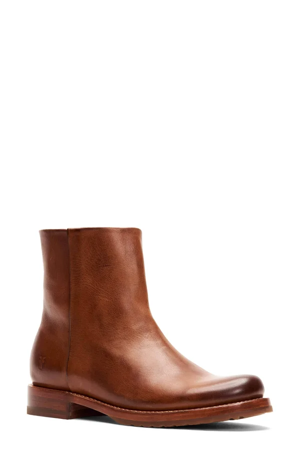 Frye - Veronica Inside Zip, 5.5 US, Caramel