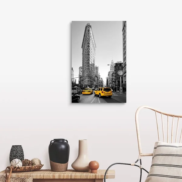 The Flatiron Building, New York, Canvas Wall Art, 20x30, Great Big Canvas