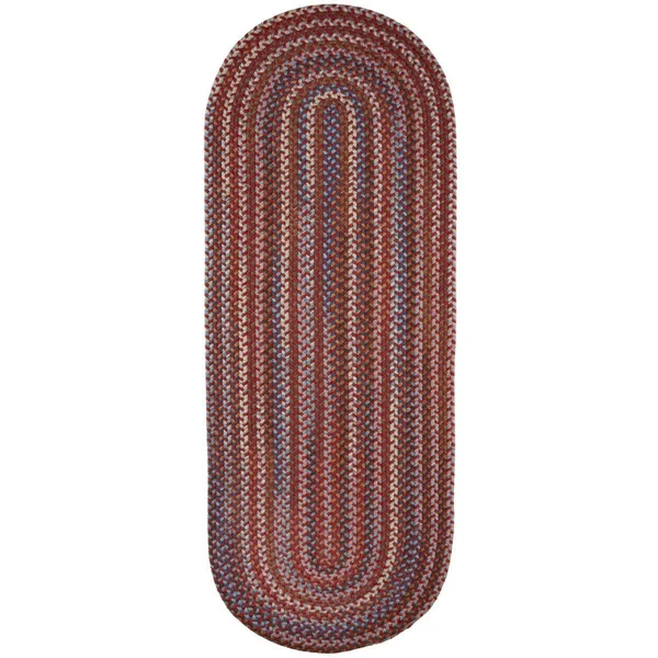 Rhody Rug Astoria Red Velvet 3x5 Oval Rug