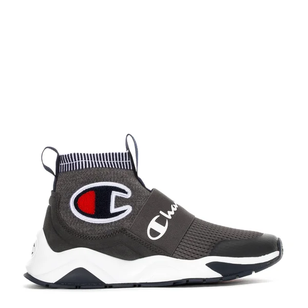 Champion Boys& Big Kids& Rally Pro Casual Shoes in Grey Size 5.0