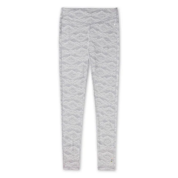 Smartwool Merino 250 Base Layer Pattern Bottom XL, Light Grey MT Fairisle H (Women's)