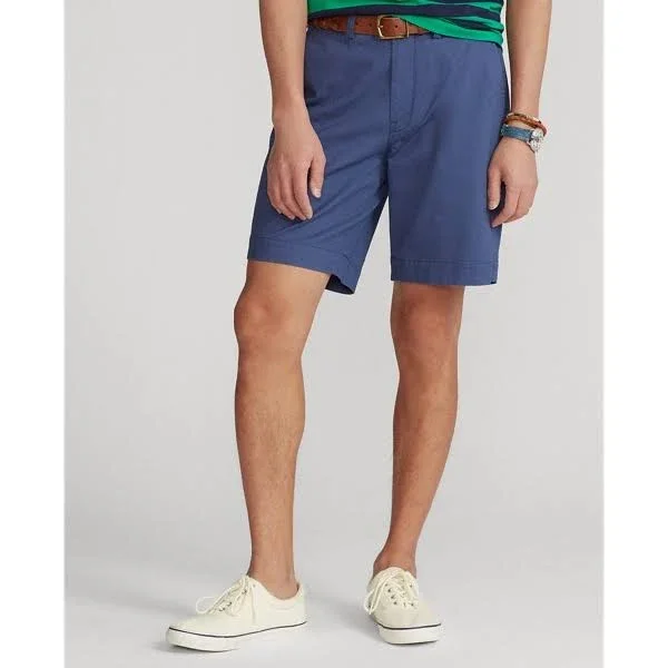 Ralph Lauren Men's 9-Inch Stretch Classic Fit Twill Short - Size 40 in Light Navy