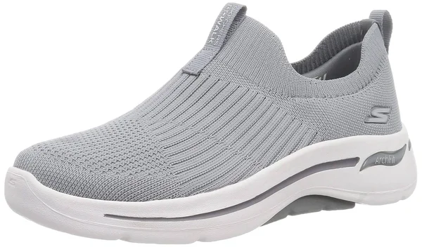 Women's Skechers GOwalk Arch Fit Iconic Slip-On - Size: 6, Gray