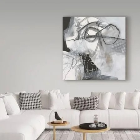 Trademark Fine Art 'Whats Happening VI' Canvas Art by Jane Davies - Size: 24 x 24