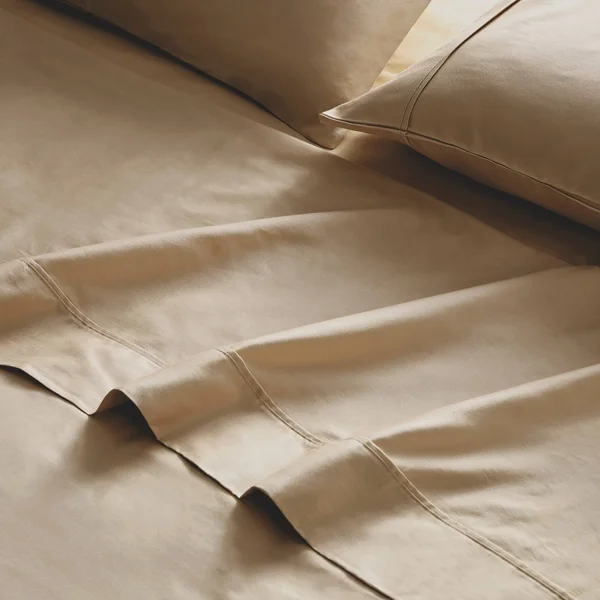 Brielle Home Viscose from Bamboo Sheet Set - Queen - Charcoal