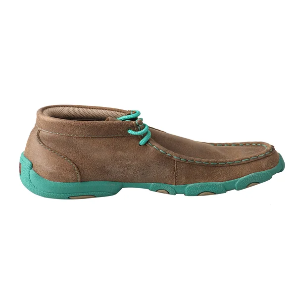 Twisted x Kid's Driving Moccasins - Bomber/Turquoise