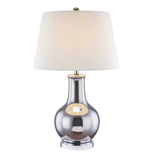 Sagebrook Home 50062-11 28 in. Ceramic Table Lamp Silver